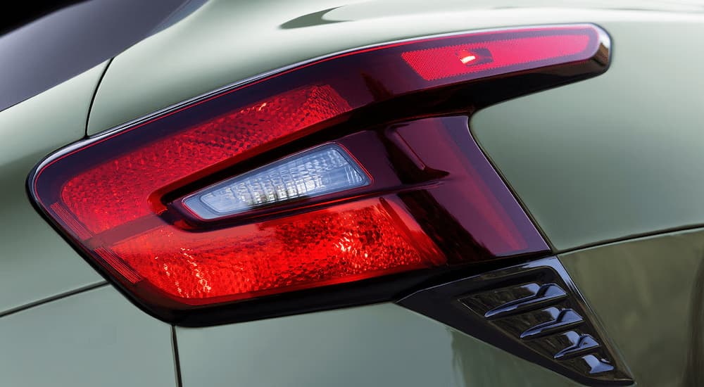 Brake light on a green 2025 Chevy Trax ACTIV