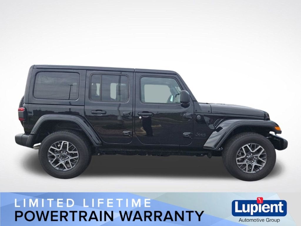 Used 2025 Jeep Wrangler 4-Door Sahara with VIN 1C4PJXEN1SW591450 for sale in Bloomington, Minnesota