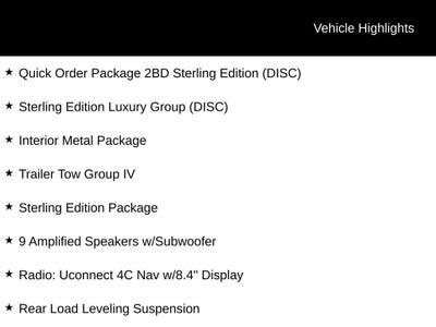 2018 Jeep Grand Cherokee Sterling Edition