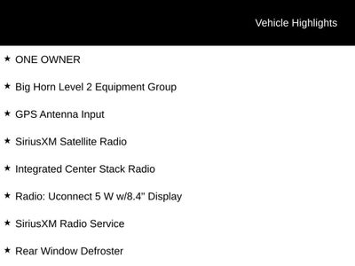 2022 RAM 1500 Big Horn