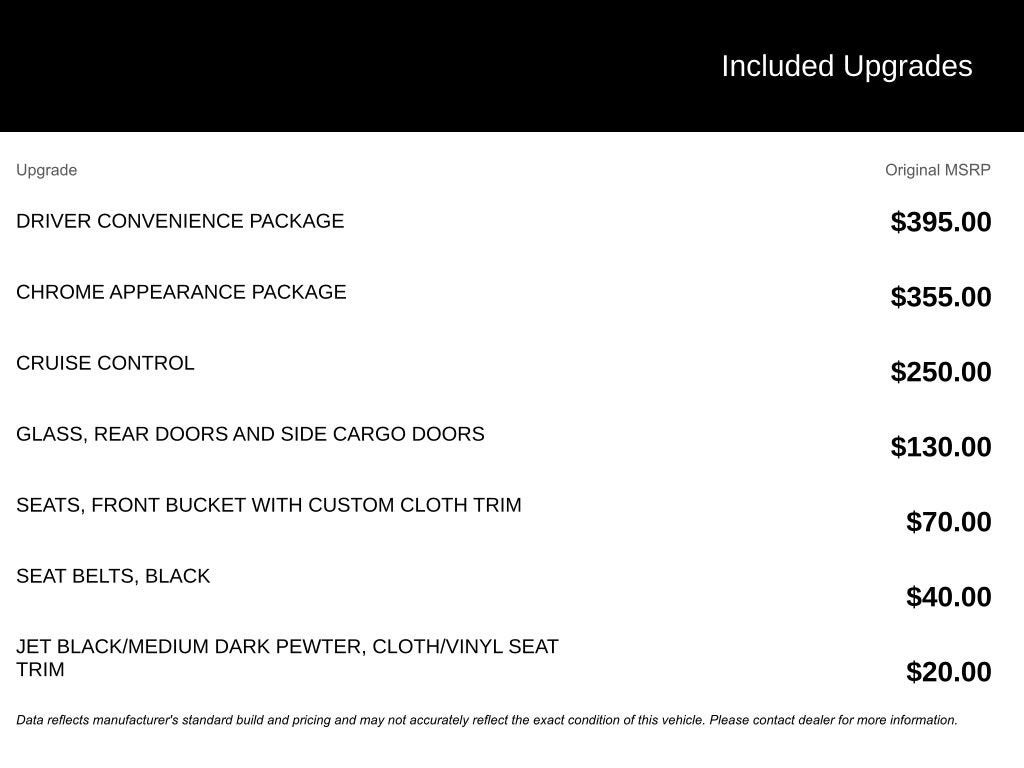 2024 Chevrolet Express Cargo 2500 WT