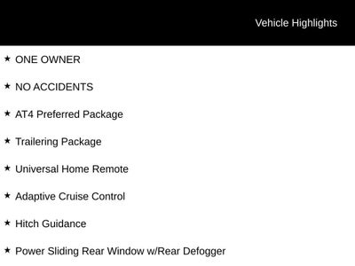 2023 GMC Sierra 1500 AT4