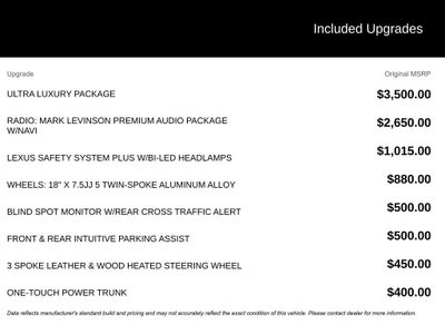 2016 Lexus ES 350 NA