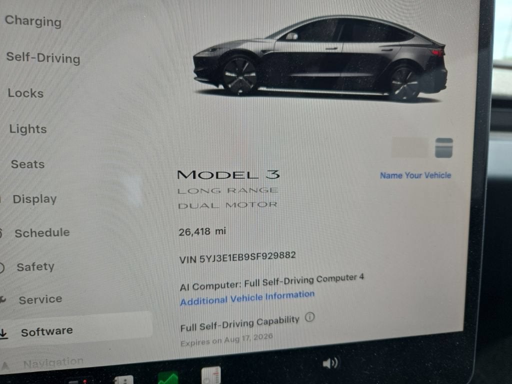 2025 Tesla Model 3 Long Range