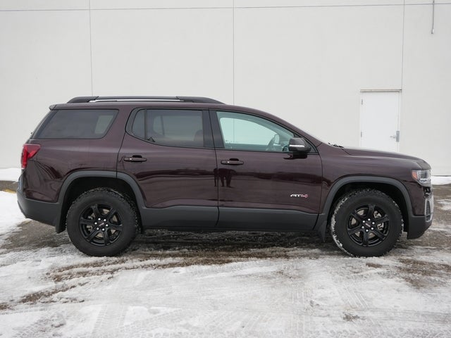 Certified 2020 GMC Acadia AT4 with VIN 1GKKNLLS2LZ155565 for sale in Bloomington, Minnesota