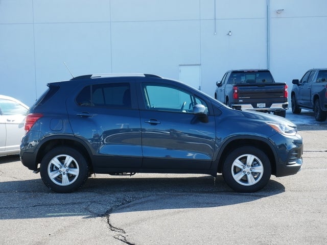 Certified 2021 Chevrolet Trax LT with VIN KL7CJPSBXMB346565 for sale in Bloomington, Minnesota