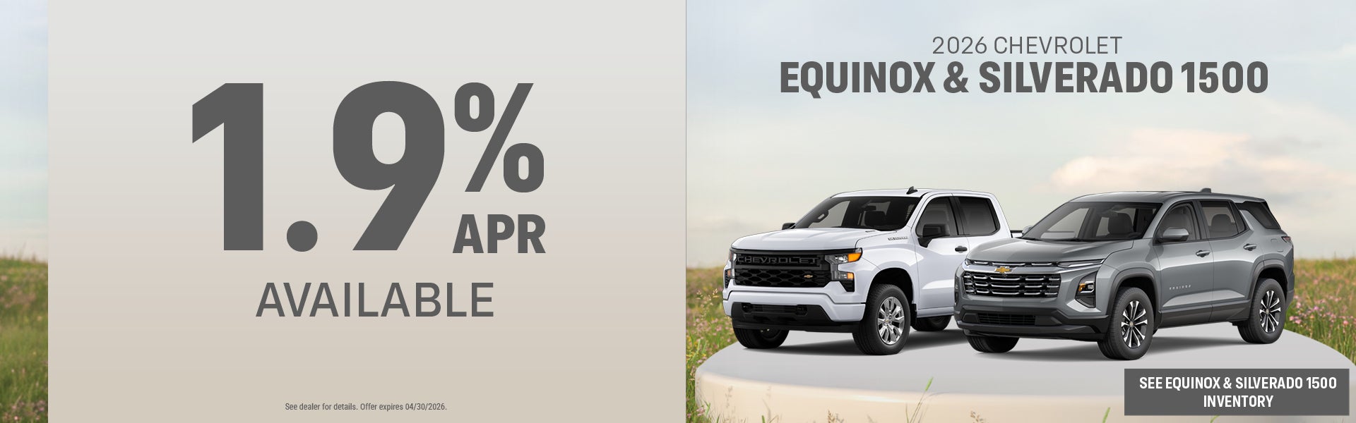 Equinox and Silverado